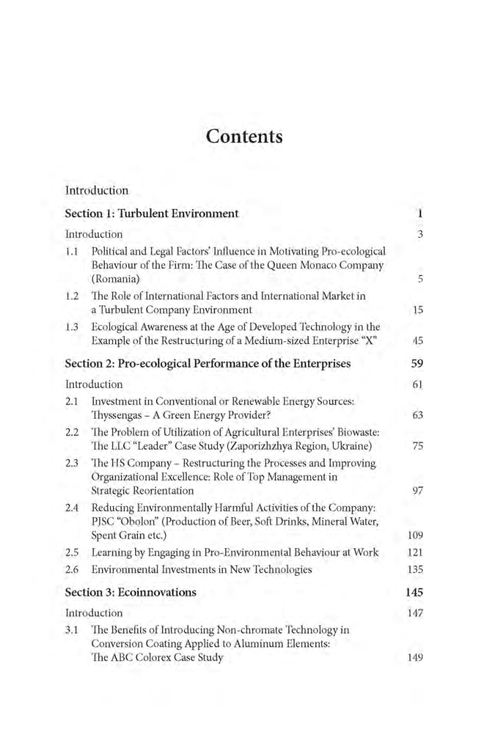 Pro Ecological Restructuring Of Companies - Page 3
