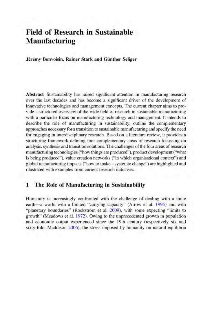 Sustainable Manufacturing Challenges Solutions And Implementation Perspectives - Page 5