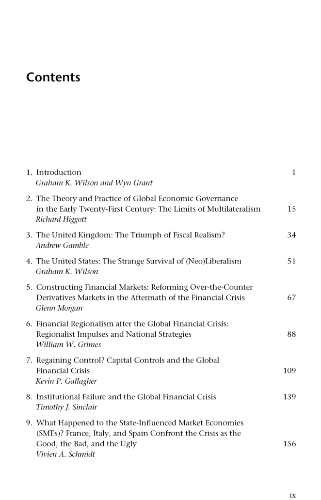 The Consequences Of The Global Financial Crisis - Page 3
