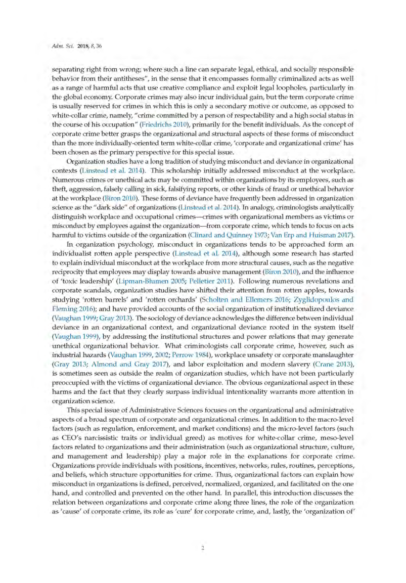 The Organizational Aspects Of Corporate And Organizational Crime - Page 5