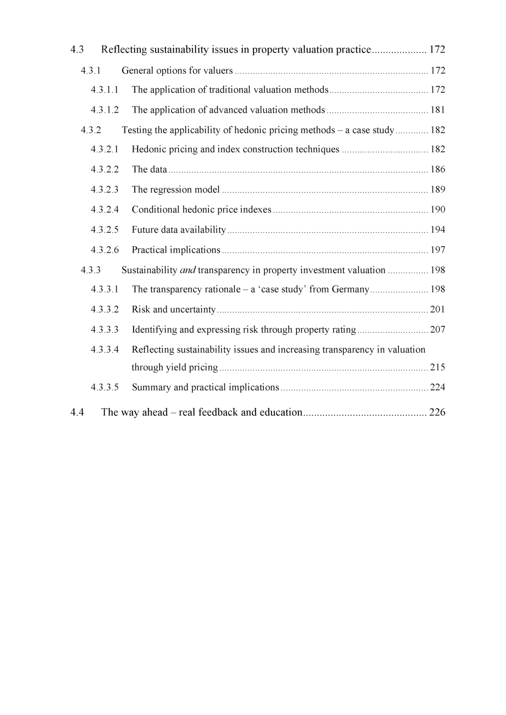 The Application Of Sustainable Development Principles To The Theory And Practice Of Property Valuation - Page 5