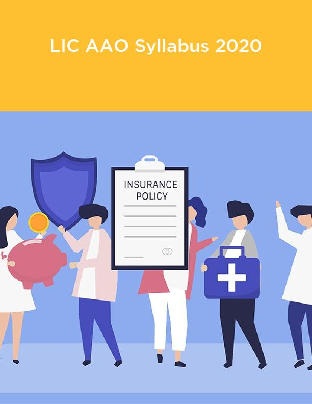 LIC AAO Exam Syllabus 2020 - Page 1