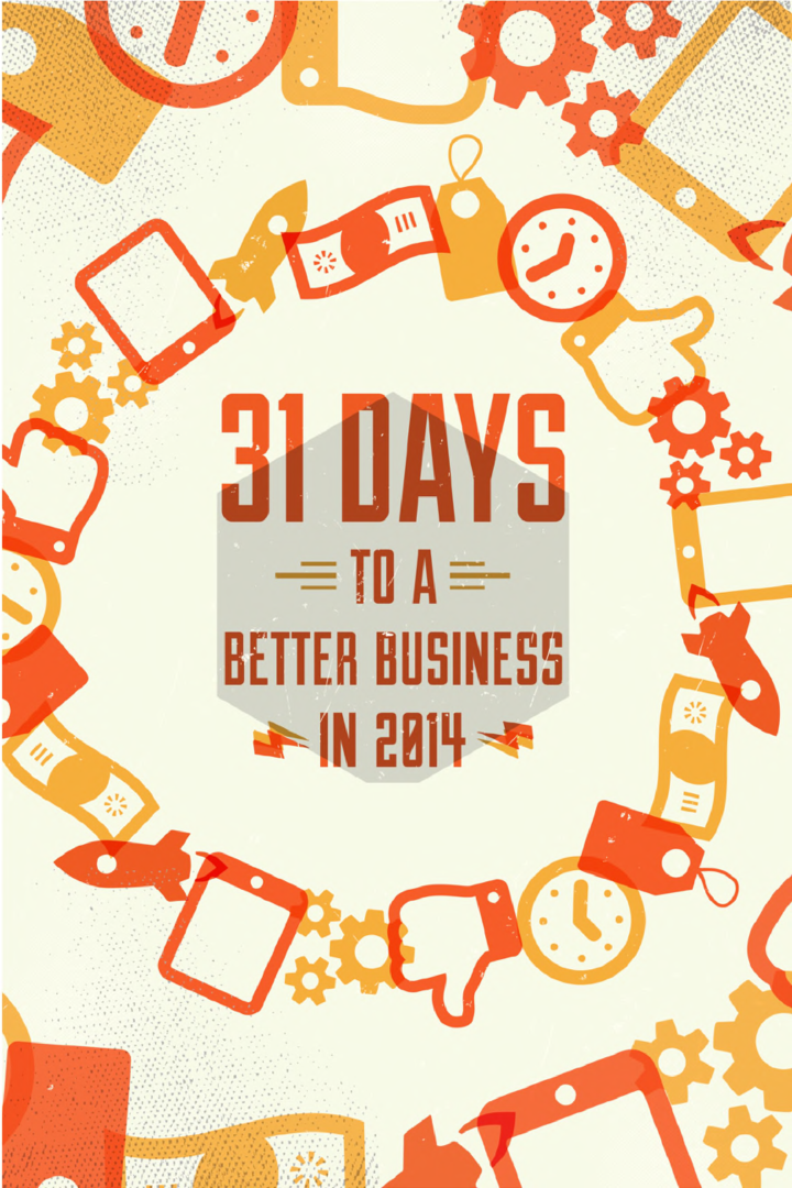 31 Days To A Better Business In 2014 - Page 1