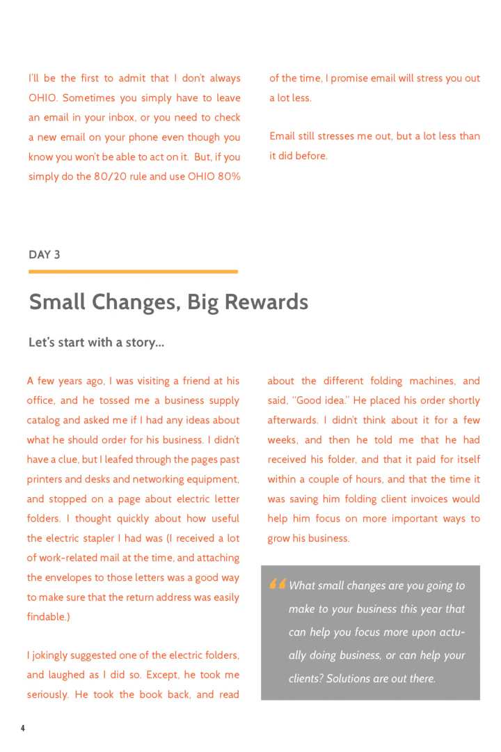 31 Days To A Better Business In 2014 - Page 4