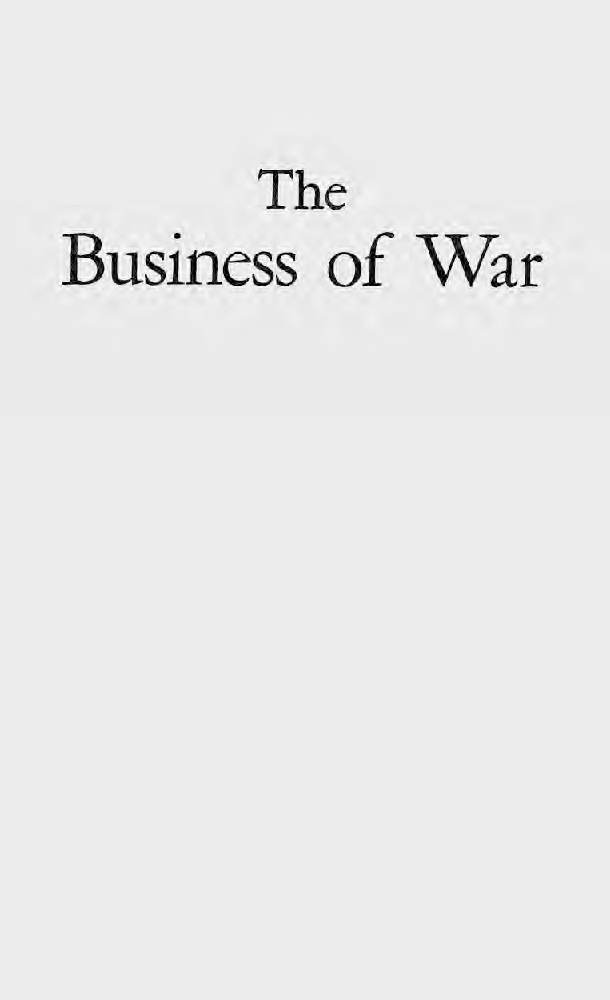 The Business Of War - Page 1