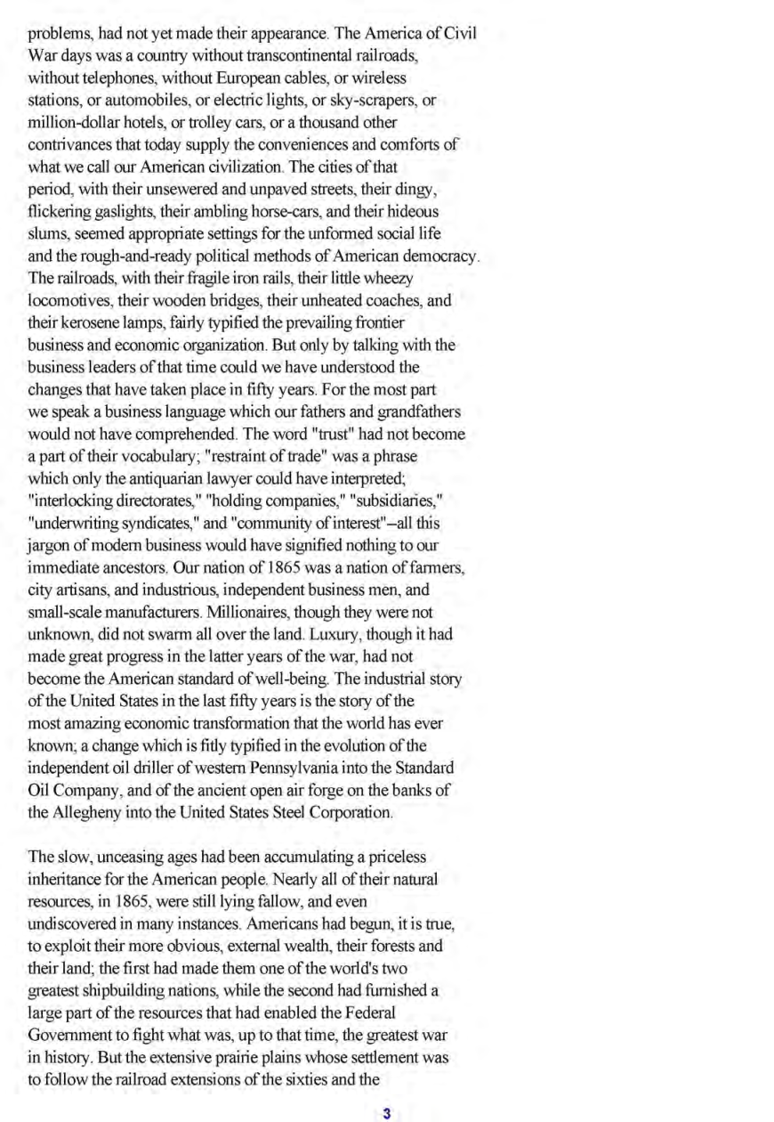 The Age Of Big Business - Page 3