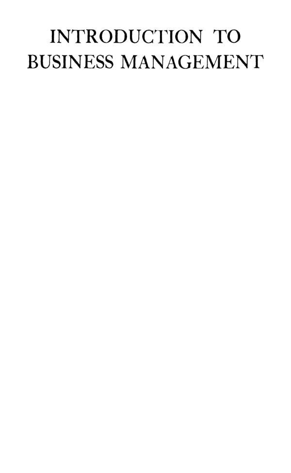 Introduction To Business Management - Page 2