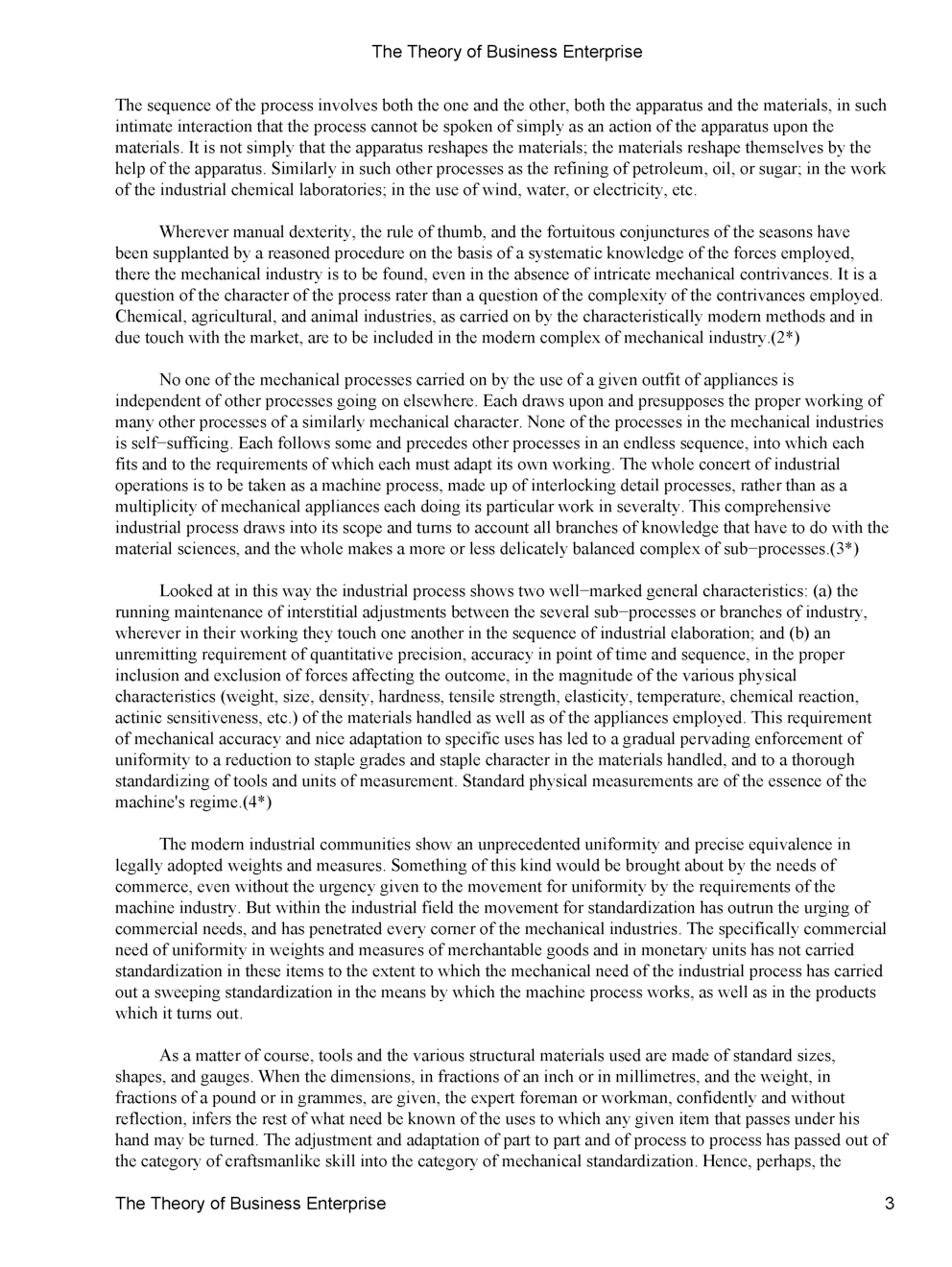 The Theory Of Business Enterprise - Page 4