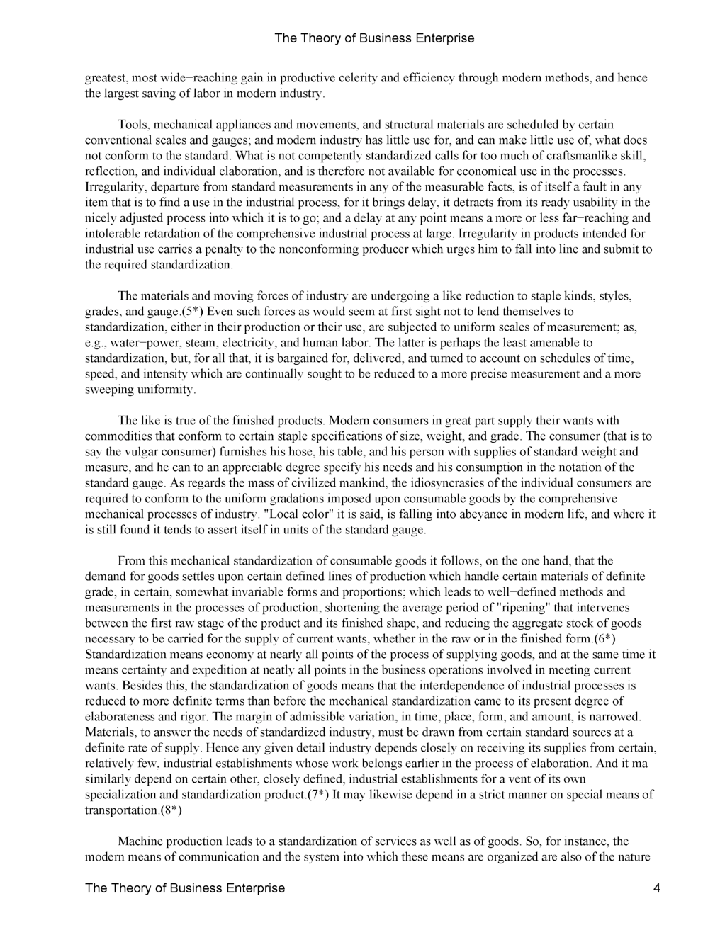 The Theory Of Business Enterprise - Page 5