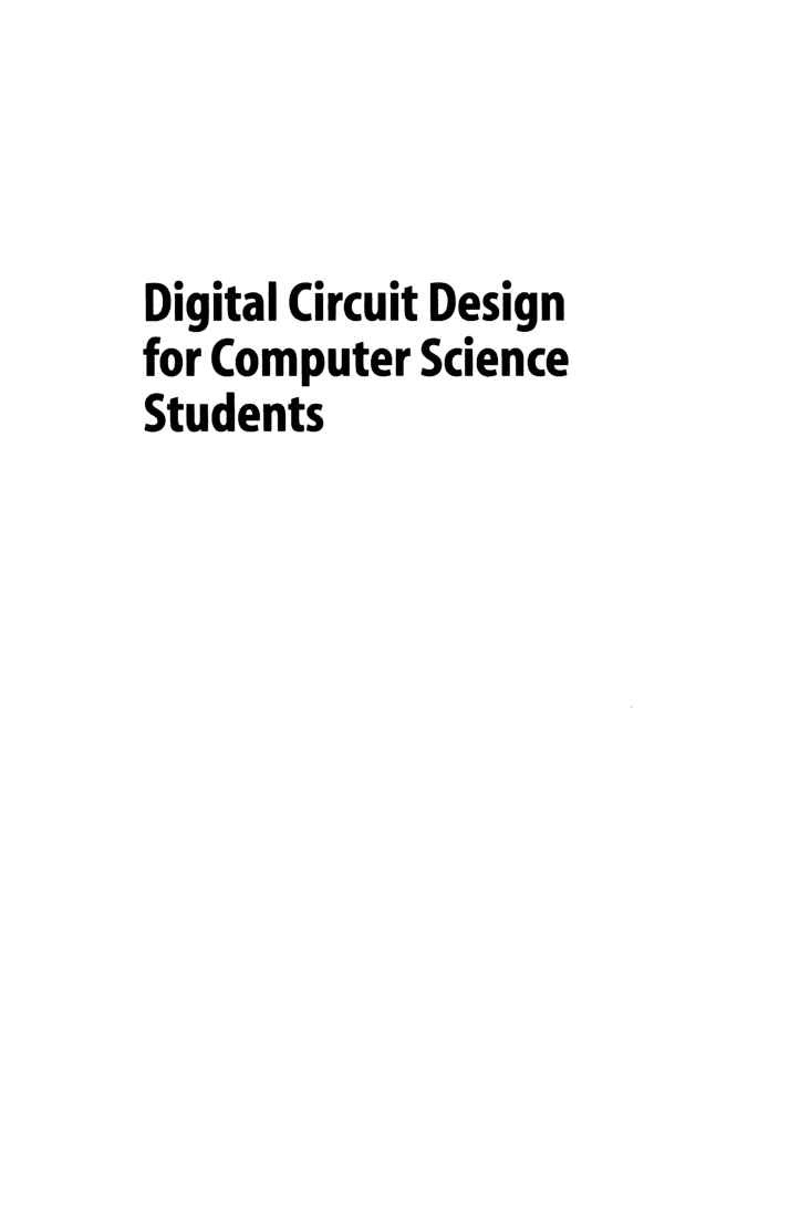 Digital Circuit Design For Computer Science Students - Page 2