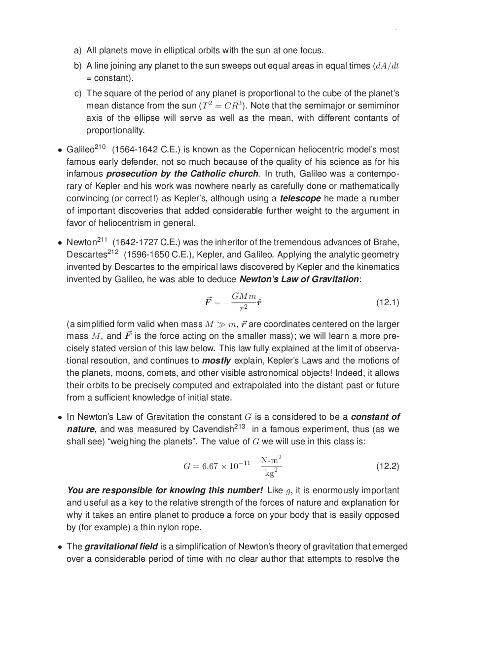 CBSE Study Material For Class-XI Gravitation (Physics) - Page 3