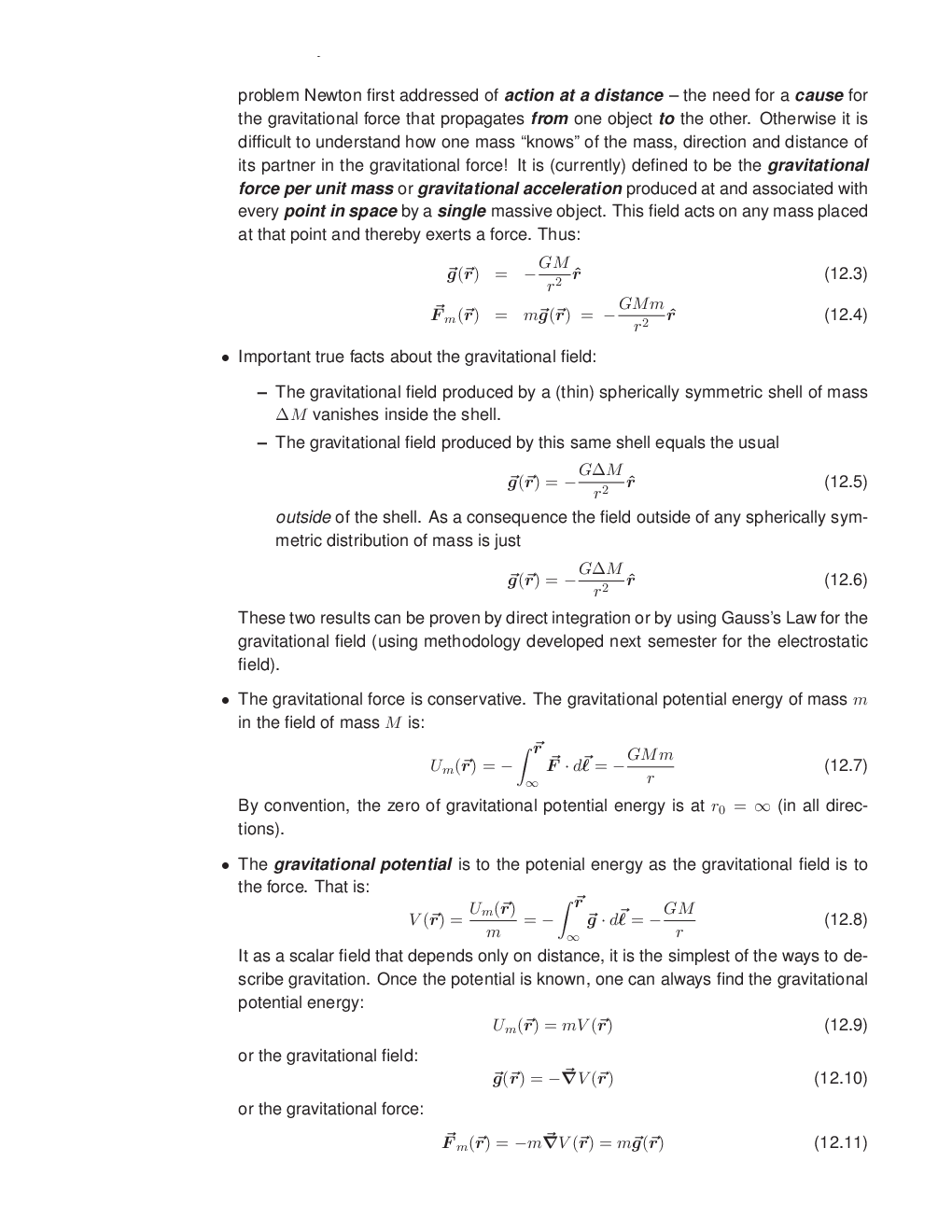 CBSE Study Material For Class-XI Gravitation (Physics) - Page 4