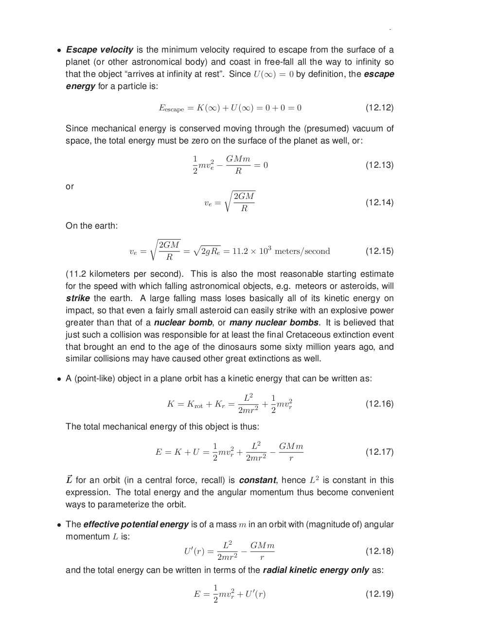 CBSE Study Material For Class-XI Gravitation (Physics) - Page 5