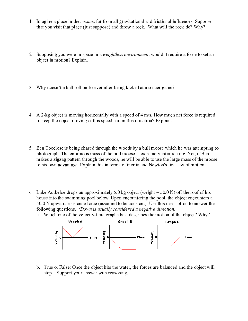 CBSE Study Material For Class-XI Laws Of Motion (Physics) - Page 5