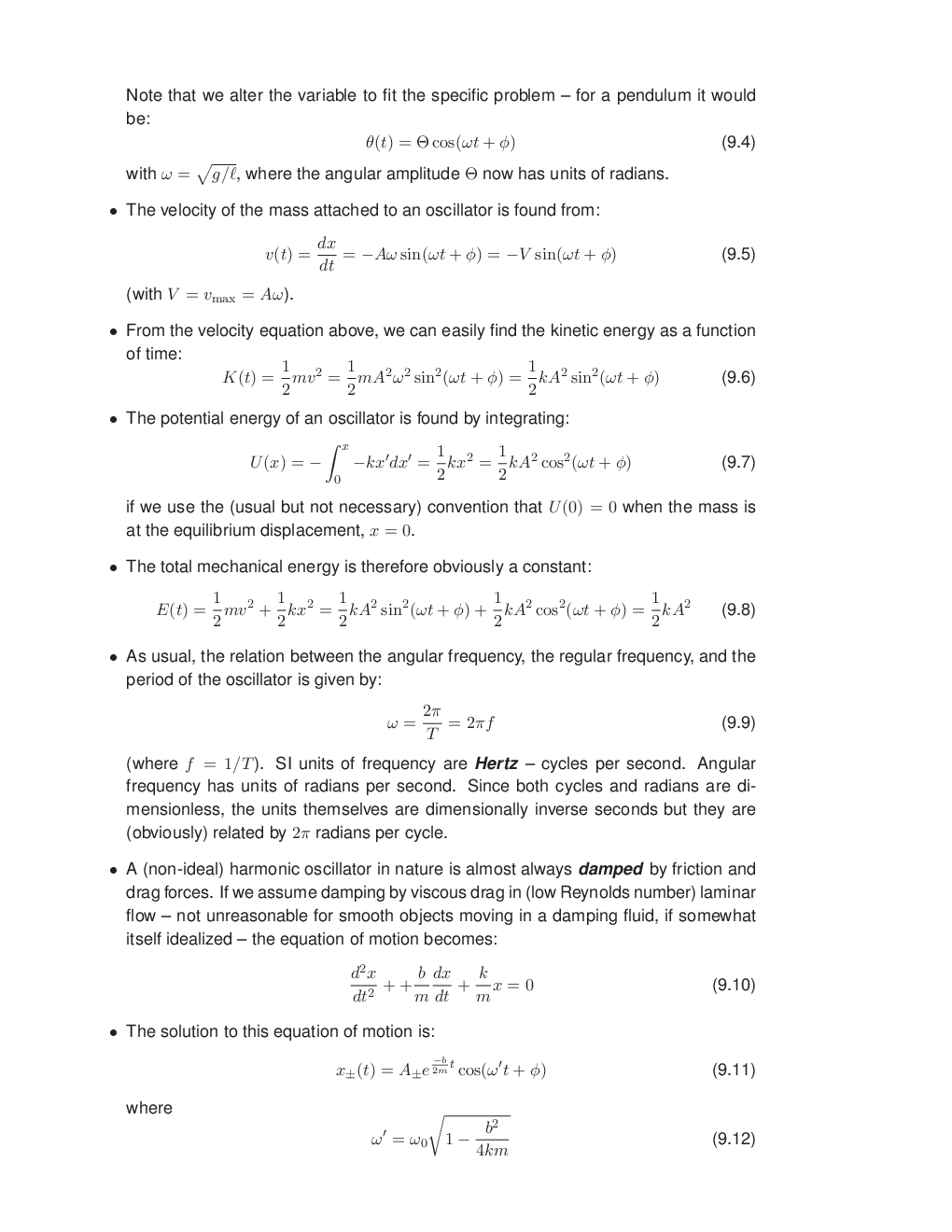 CBSE Study Material For Class-XI Oscillations And Waves (Physics) - Page 3