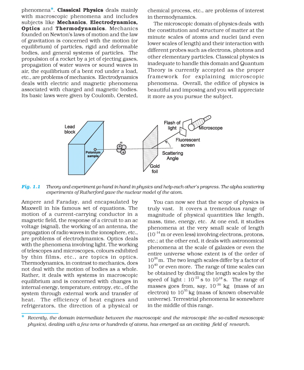 CBSE Study Material For Class-XI Physical World And Measurement (Physics) - Page 4