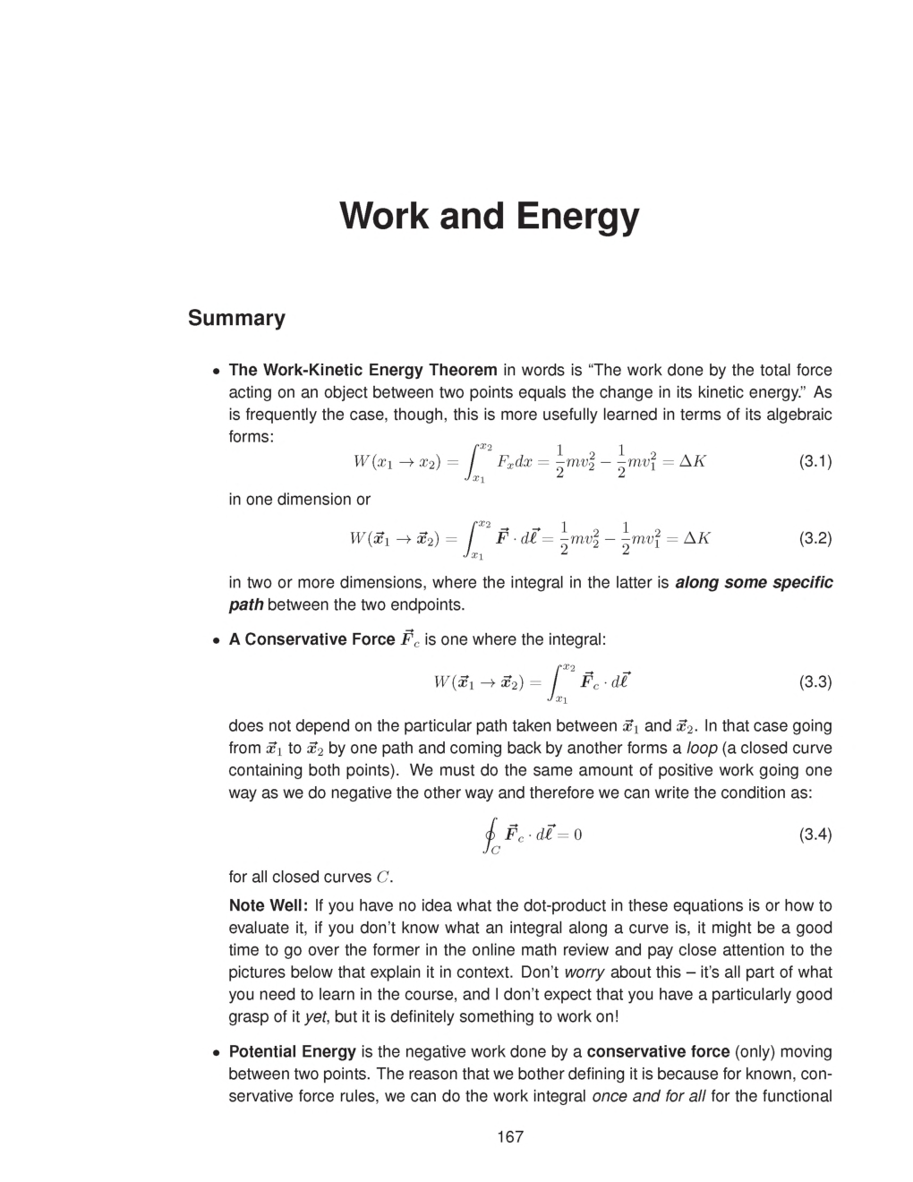 CBSE Study Material For Class-XI Work, Energy And Power (Physics) - Page 2