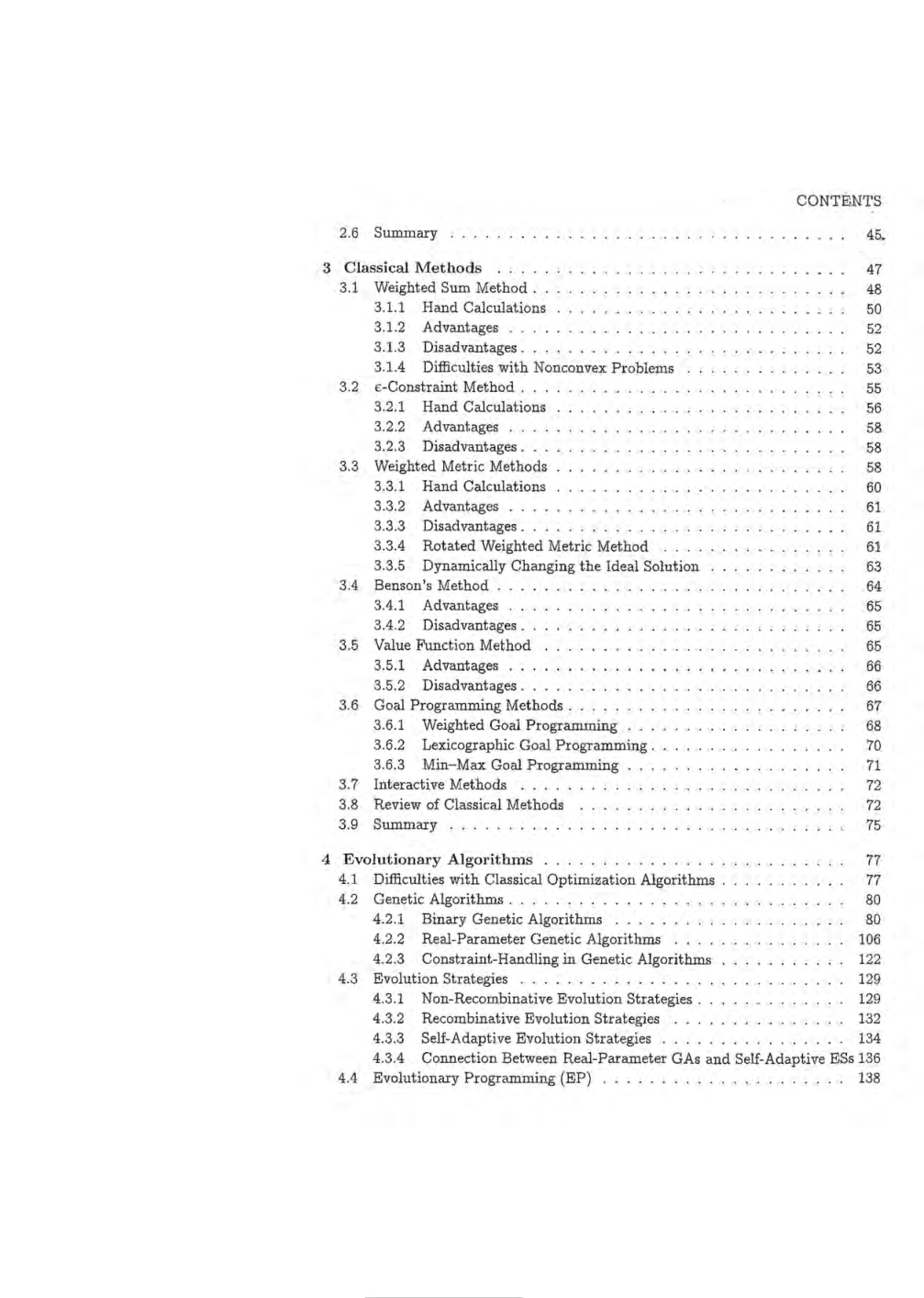 Multi Objective Optimization Using Evolutionary Algorithms - Page 4