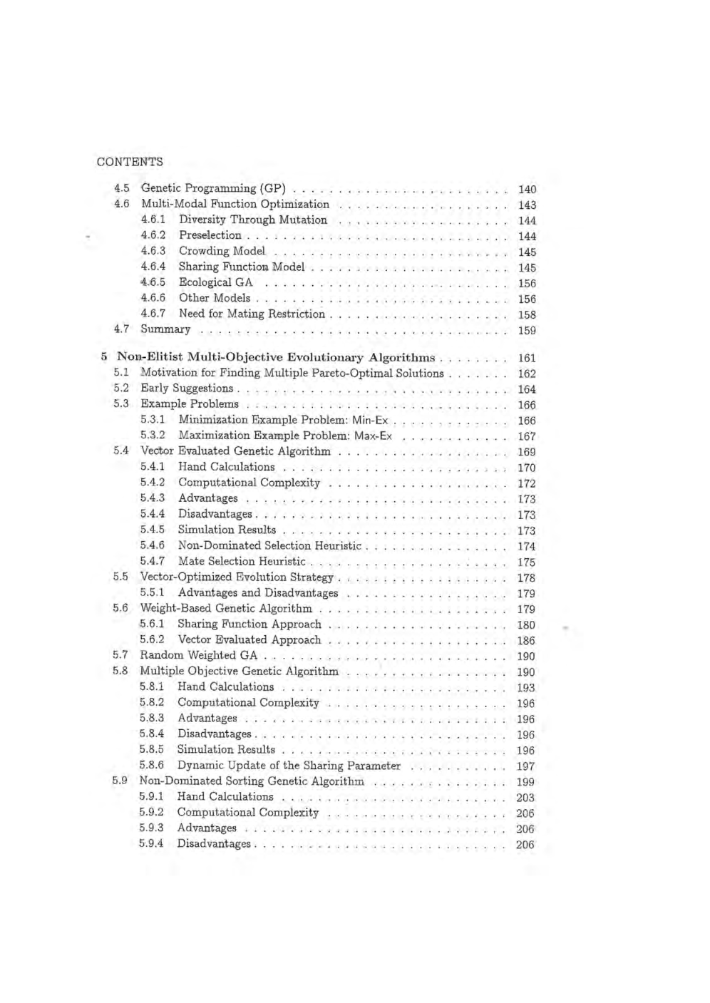 Multi Objective Optimization Using Evolutionary Algorithms - Page 5