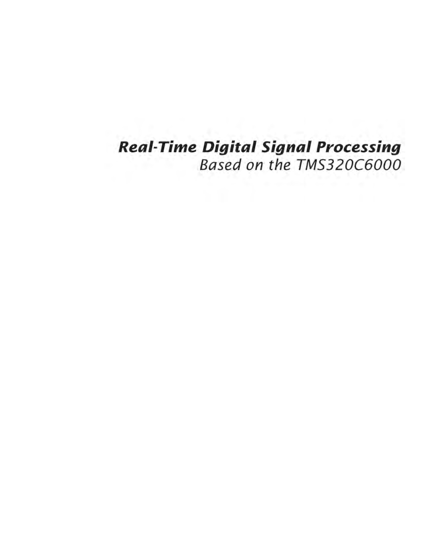 Real Time Digital Signal Processing - Page 2