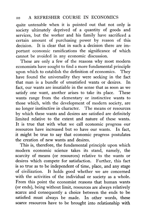 A Refresher Course In Economics - Page 5