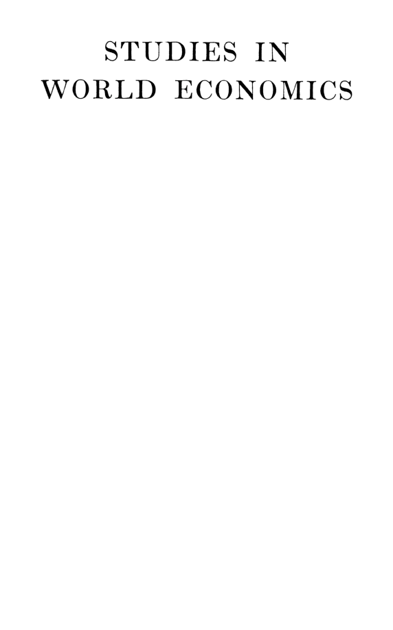 Studies in World Economics - Page 2