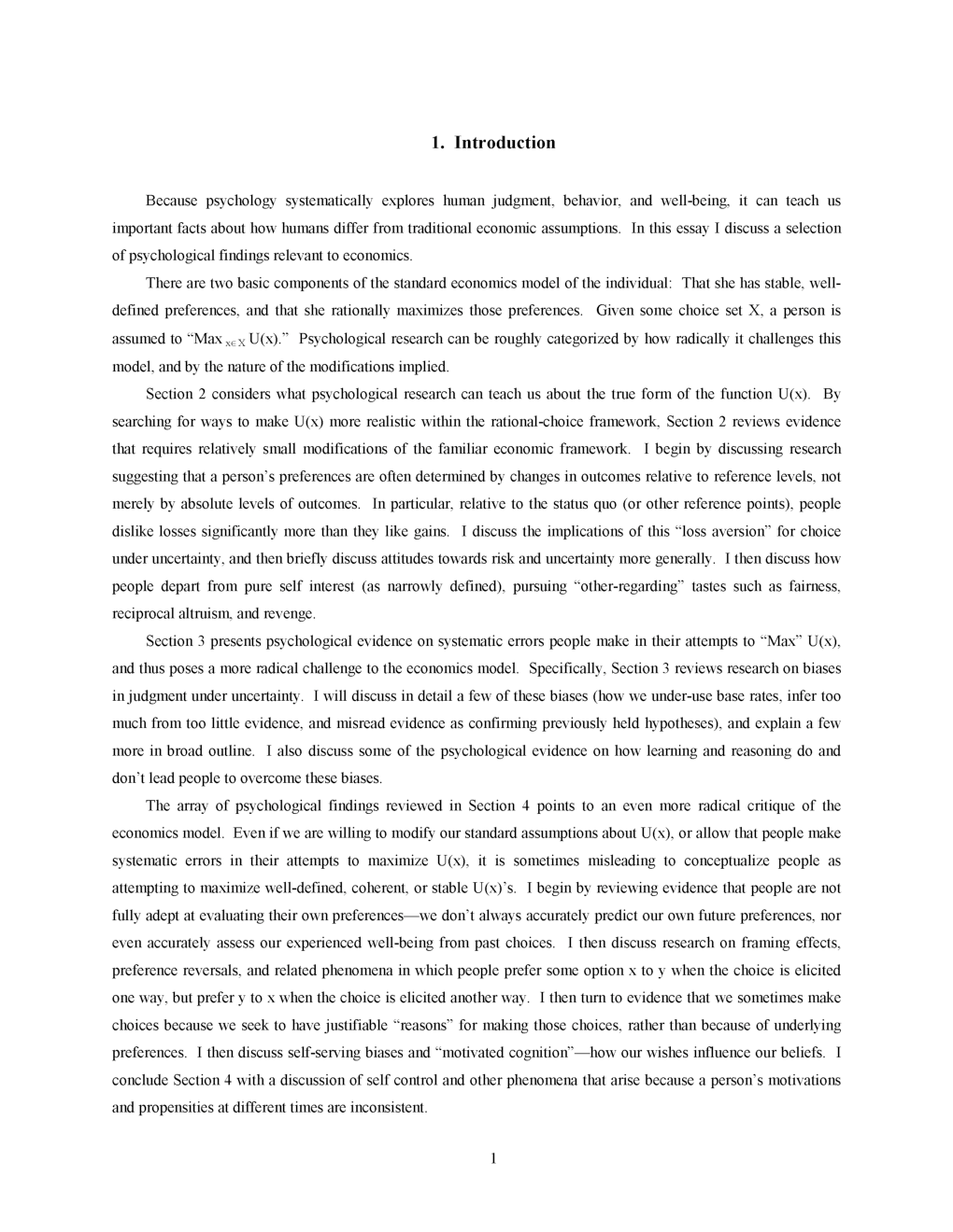 Psychology And Economics - Page 3