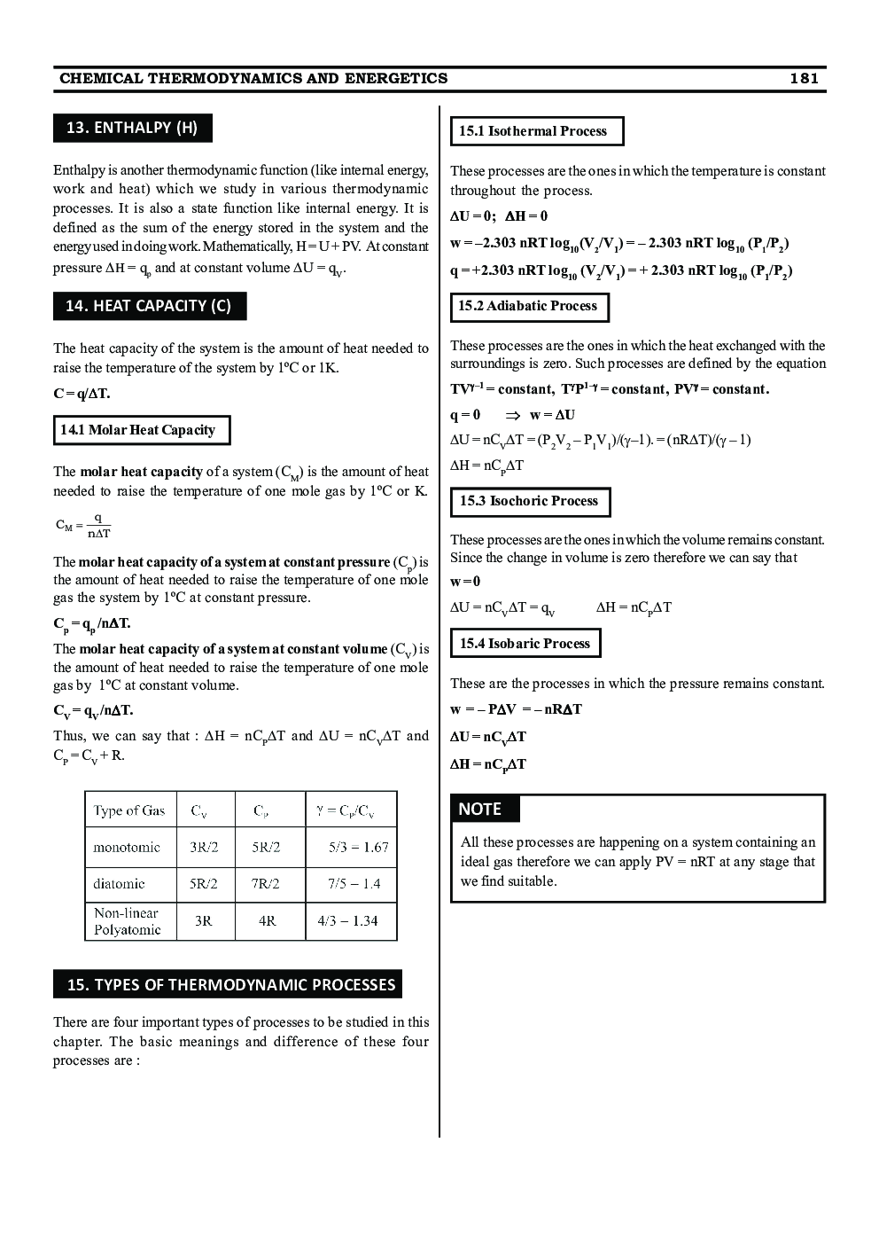 CBSE Study Material For Class-XI Chemical Thermodynamics (Chemistry) - Page 4