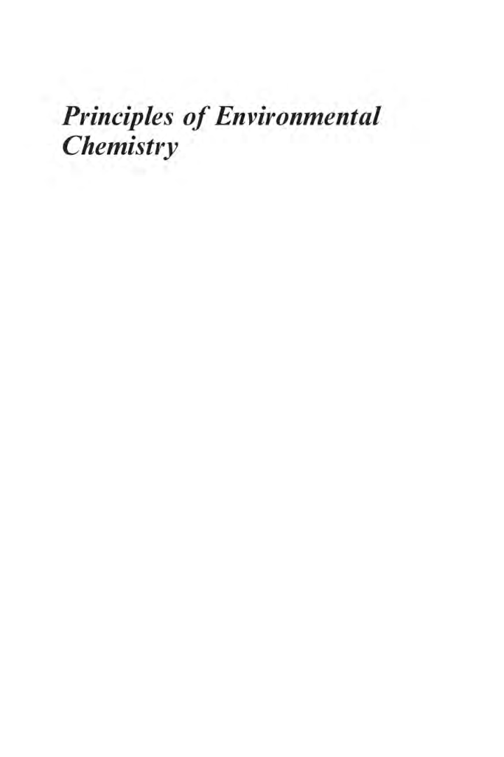 CBSE Study Material For Class-XI Environmental Chemistry (Chemistry) - Page 2