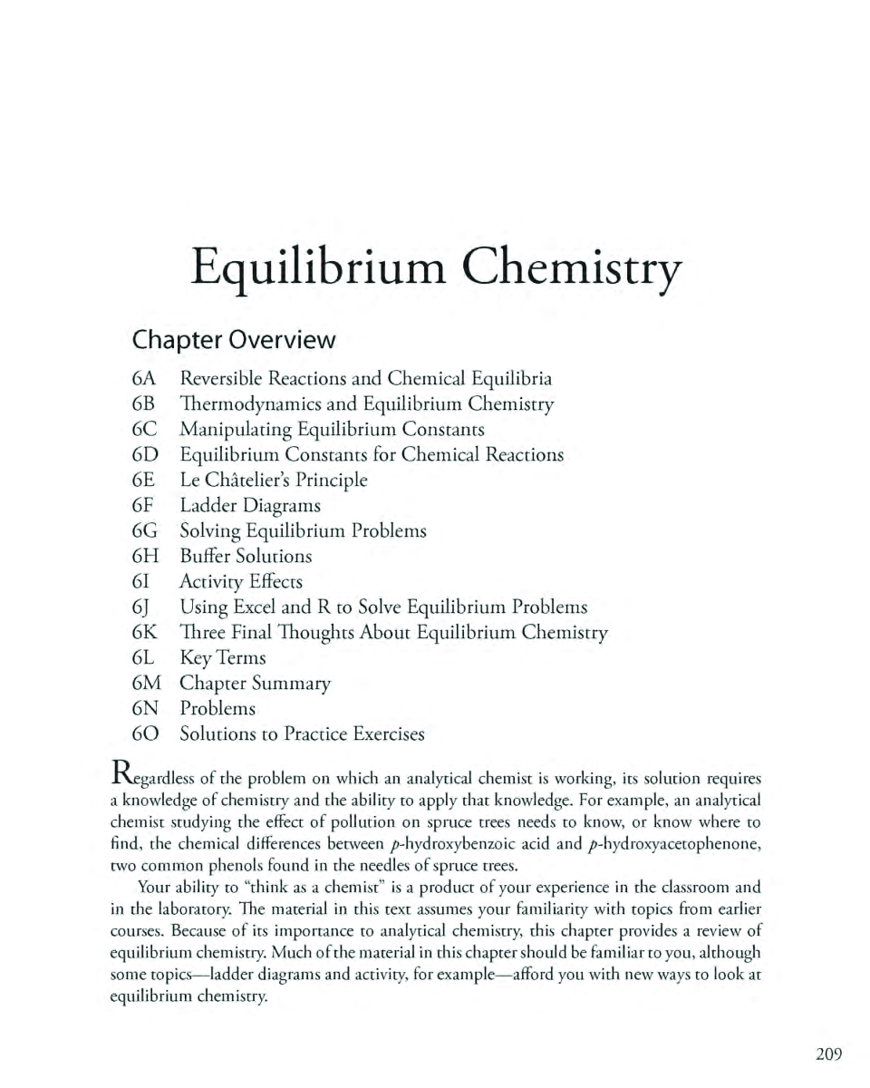 CBSE Study Material For Class-XI Equilibrium (Chemistry) - Page 2