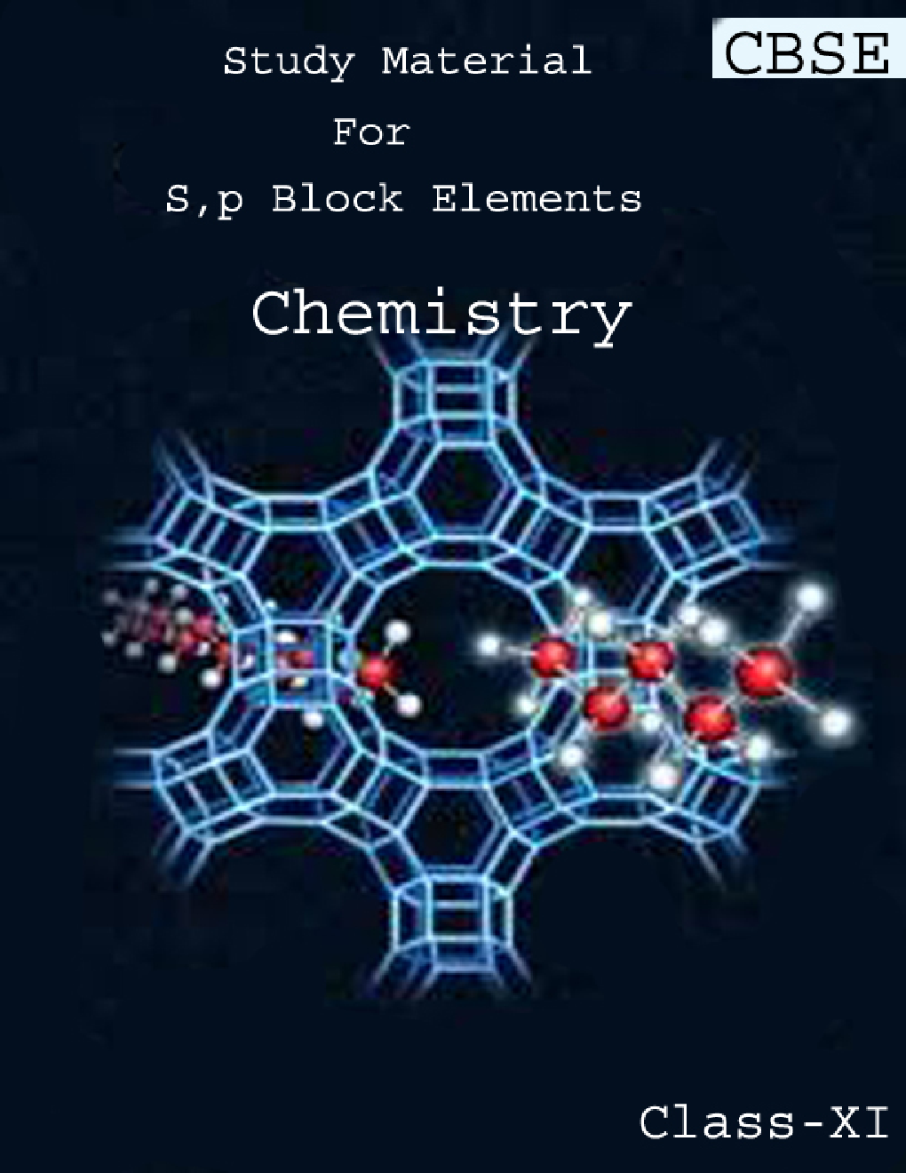 CBSE Study Material For Class-XI S, P Block Elements (Chemistry) - Page 1