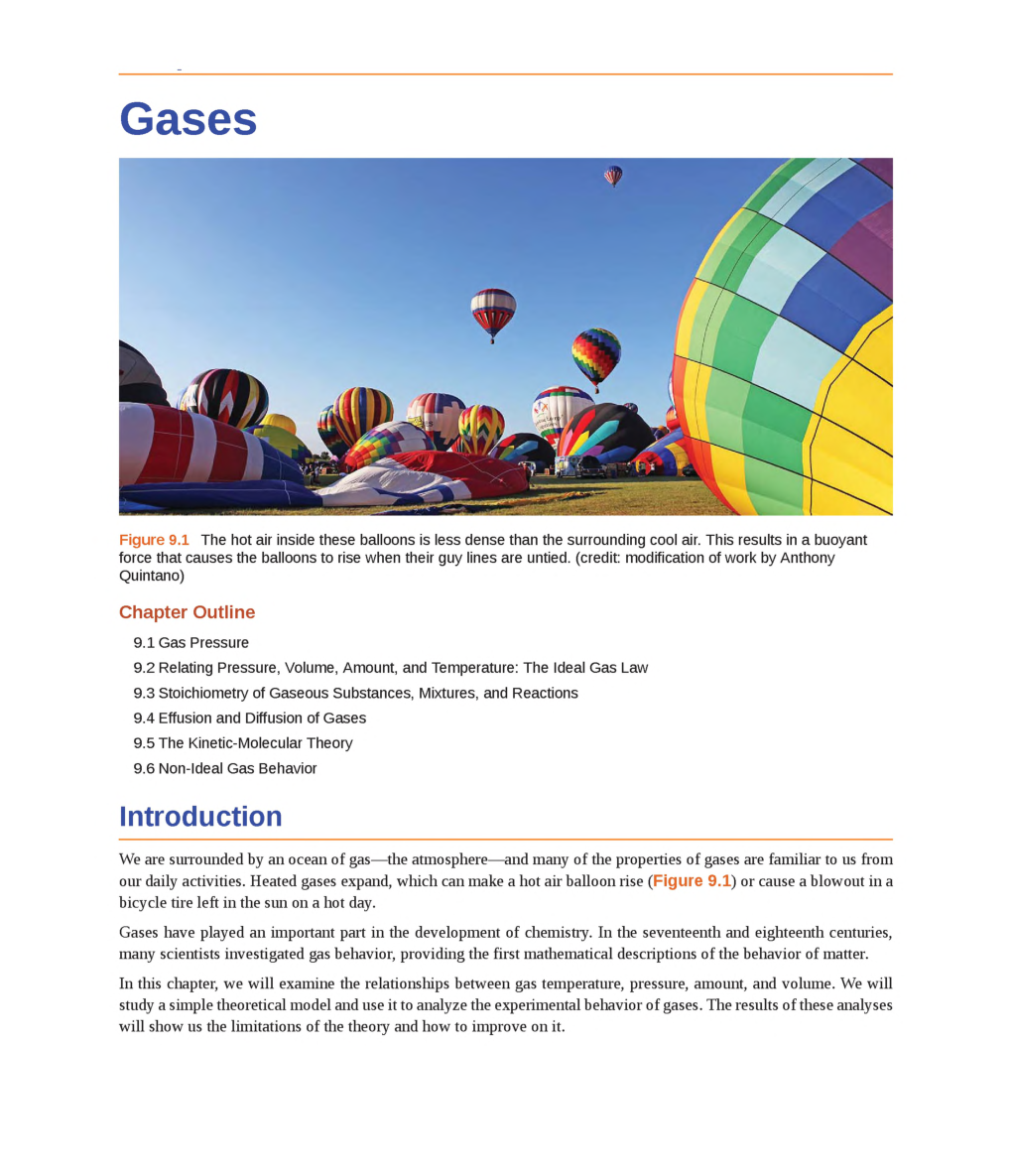 CBSE Study Material For Class-XI States Of Matter Gases And Liquids (Chemistry) - Page 2