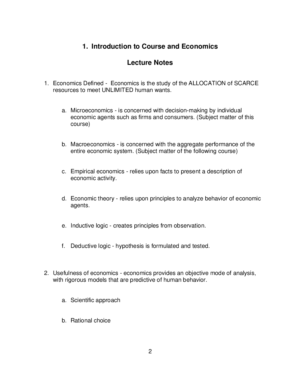 CBSE Study Material For Class-XI Introductory Microeconomics (Economics) - Page 5
