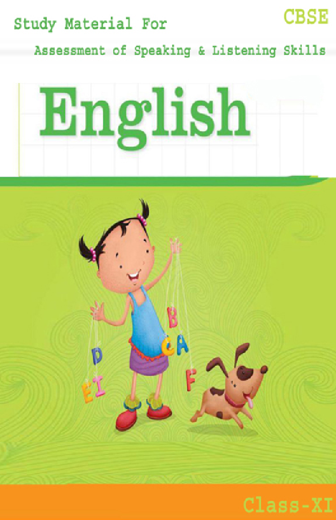 CBSE Study Material For Class-XI Assessment of Speaking & Listening Skills (English) - Page 1