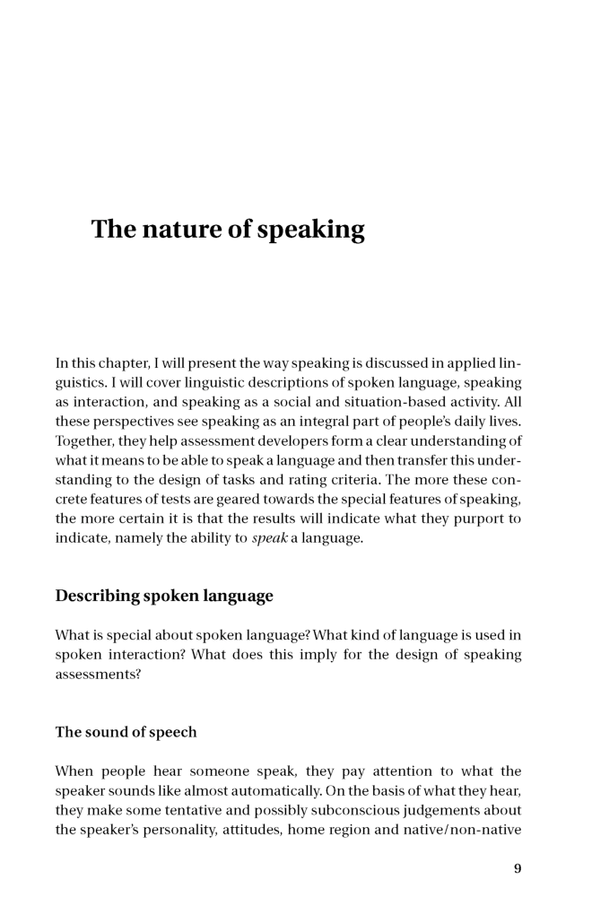 CBSE Study Material For Class-XI Assessment of Speaking & Listening Skills (English) - Page 3