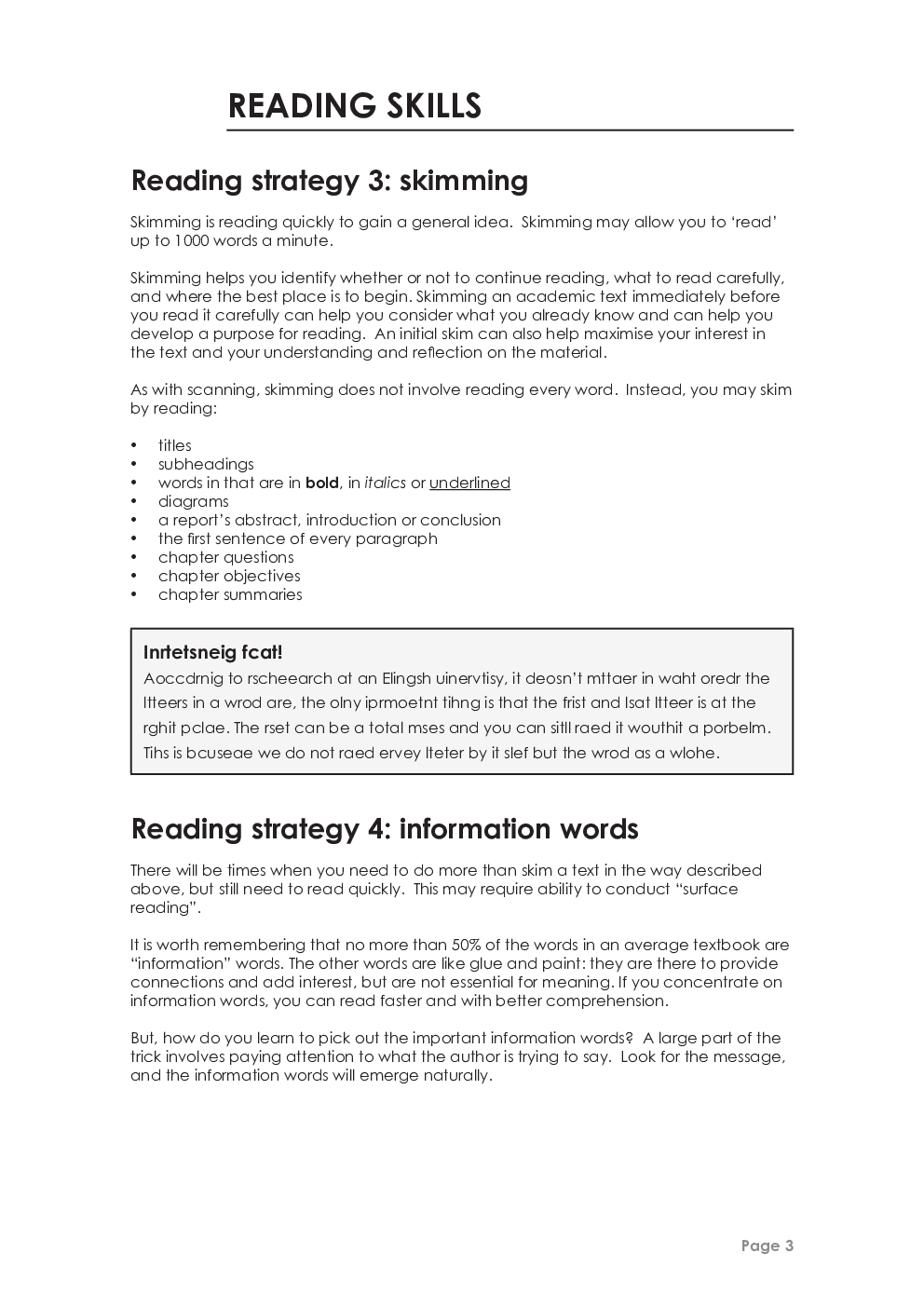 CBSE Study Material For Class-XI Reading Skills (English) - Page 5
