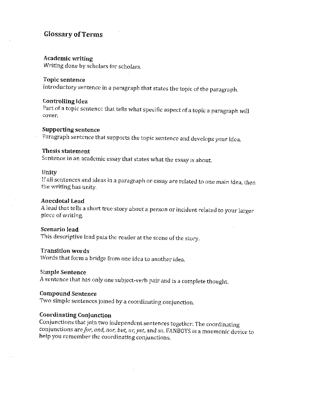 CBSE Study Material For Class-XI Writing Skills and Grammar (English) - Page 3