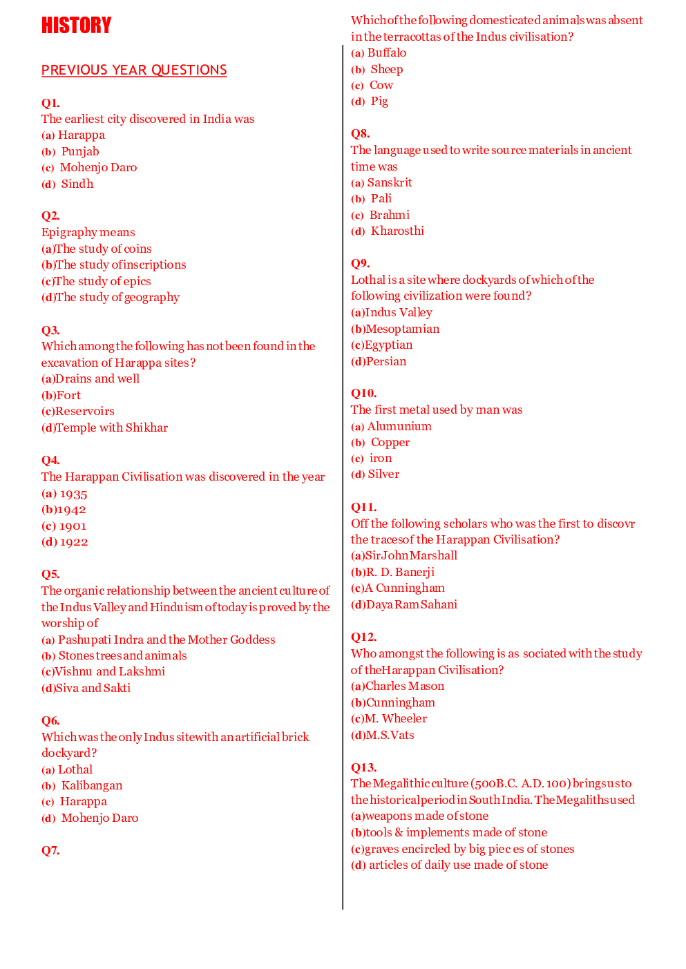 Competative Exam Study Materia  for History - Page 2
