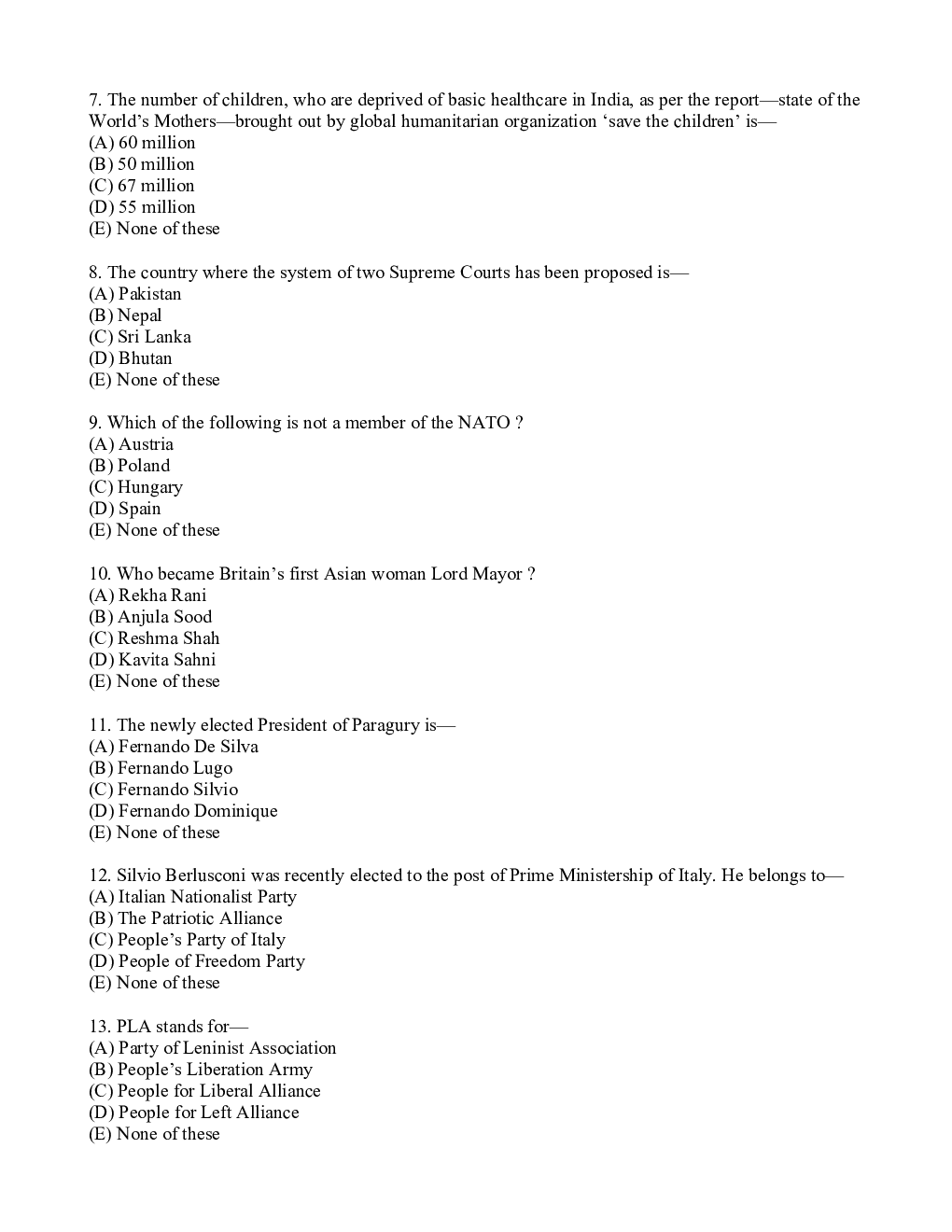 DRDO MTS Unsolved Sample Paper 2008 - Page 3