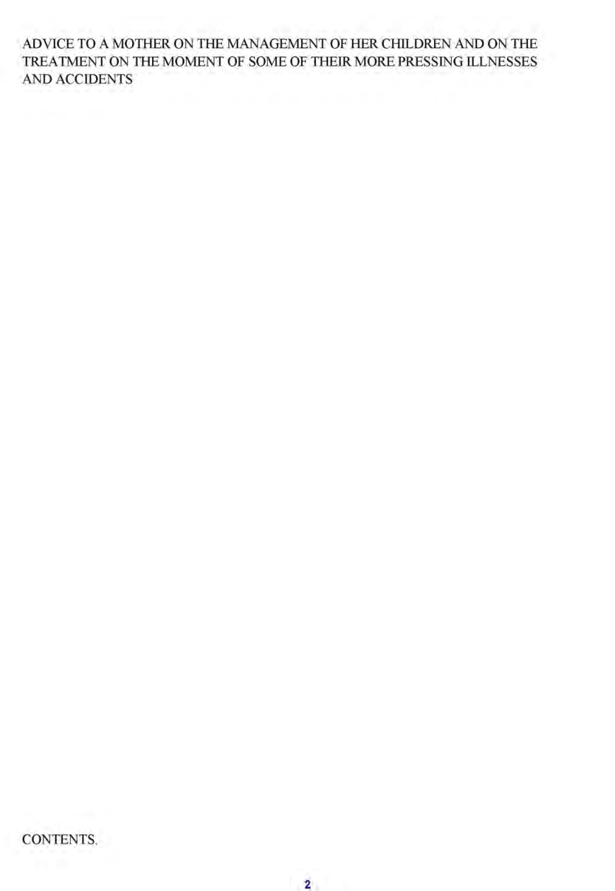 Advice To A  Mother On The Management Of Her Children - Page 2