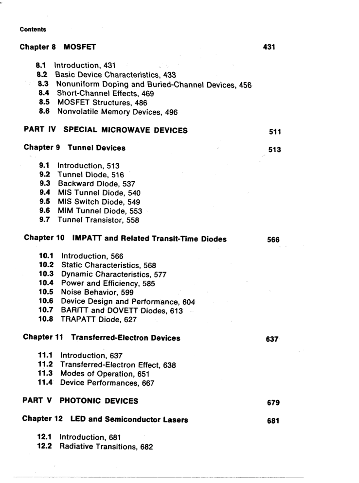 Physics Of Semiconductor Devices - Page 5