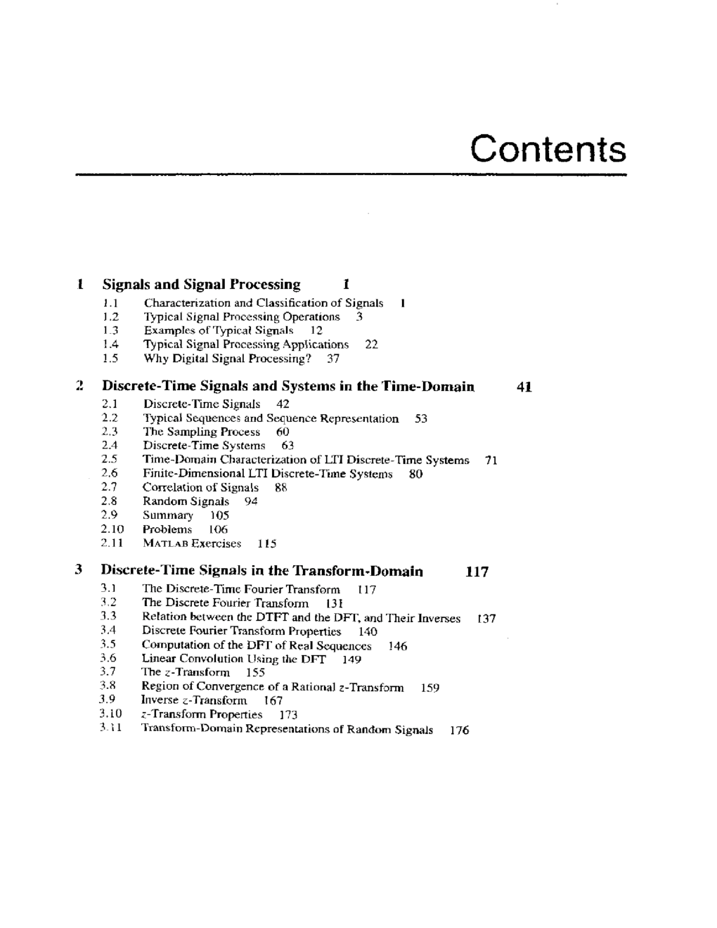 Digital Signal Processing A Computer Based Approach - Page 2
