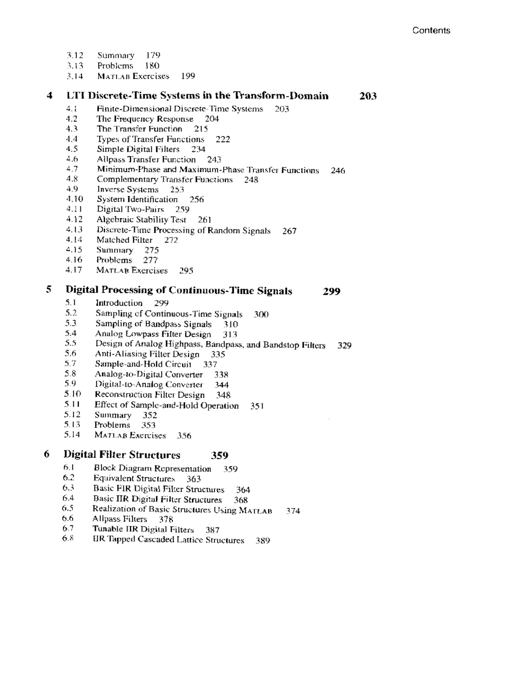 Digital Signal Processing A Computer Based Approach - Page 3