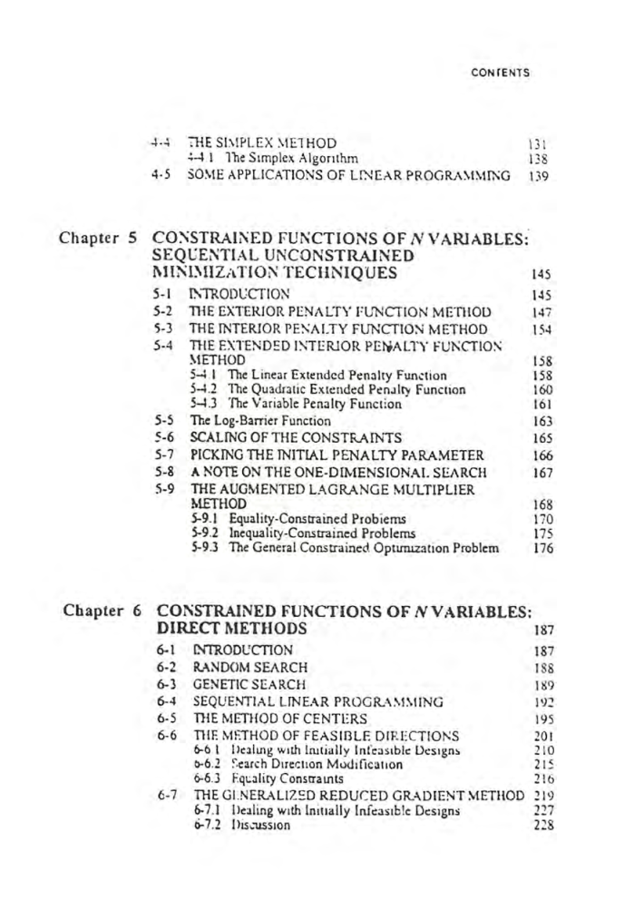 Numerical Optimization Techniques For Engineering Design - Page 5