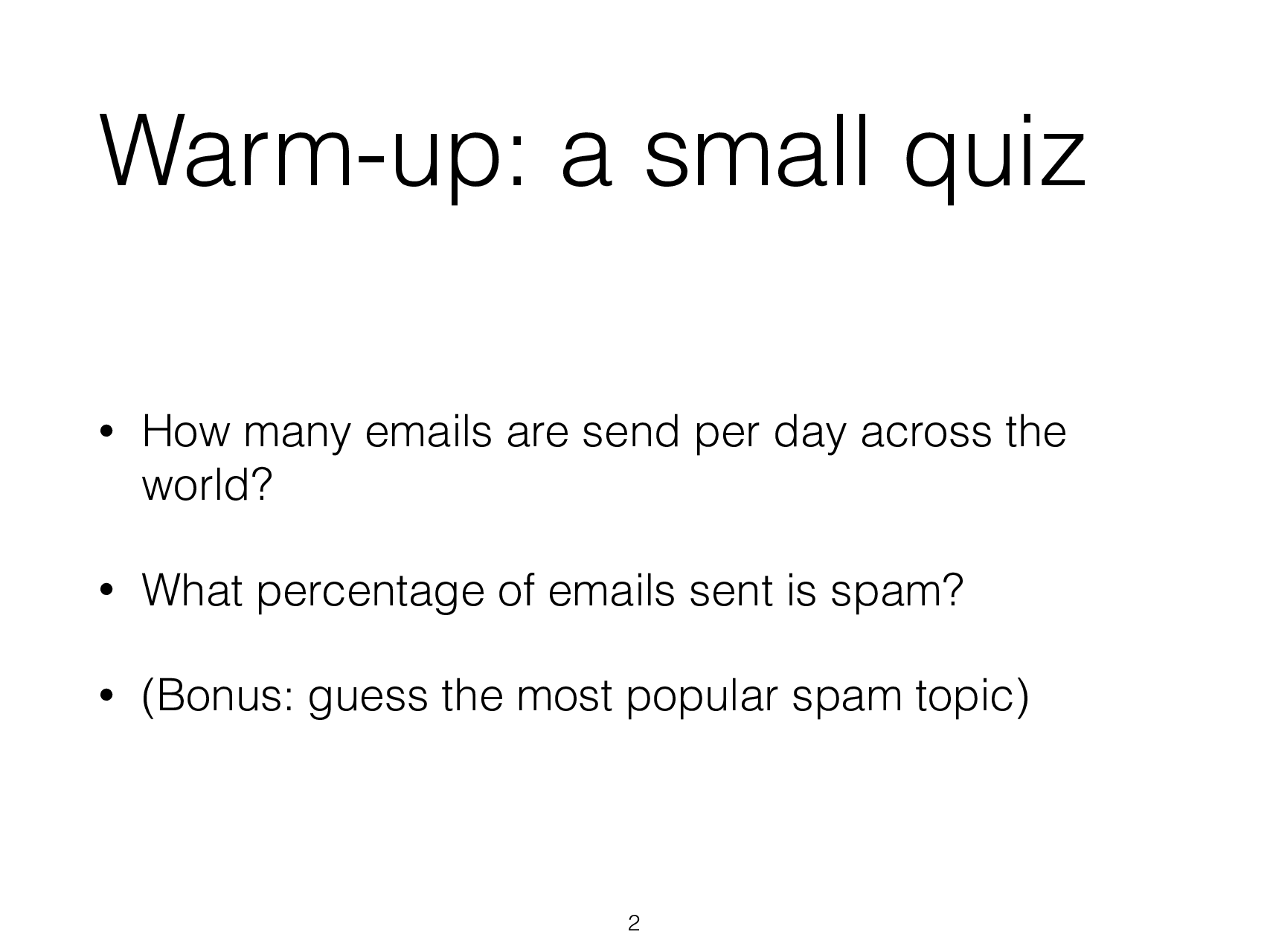 Big Data Processing 2014/15 Data streaming - Page 3