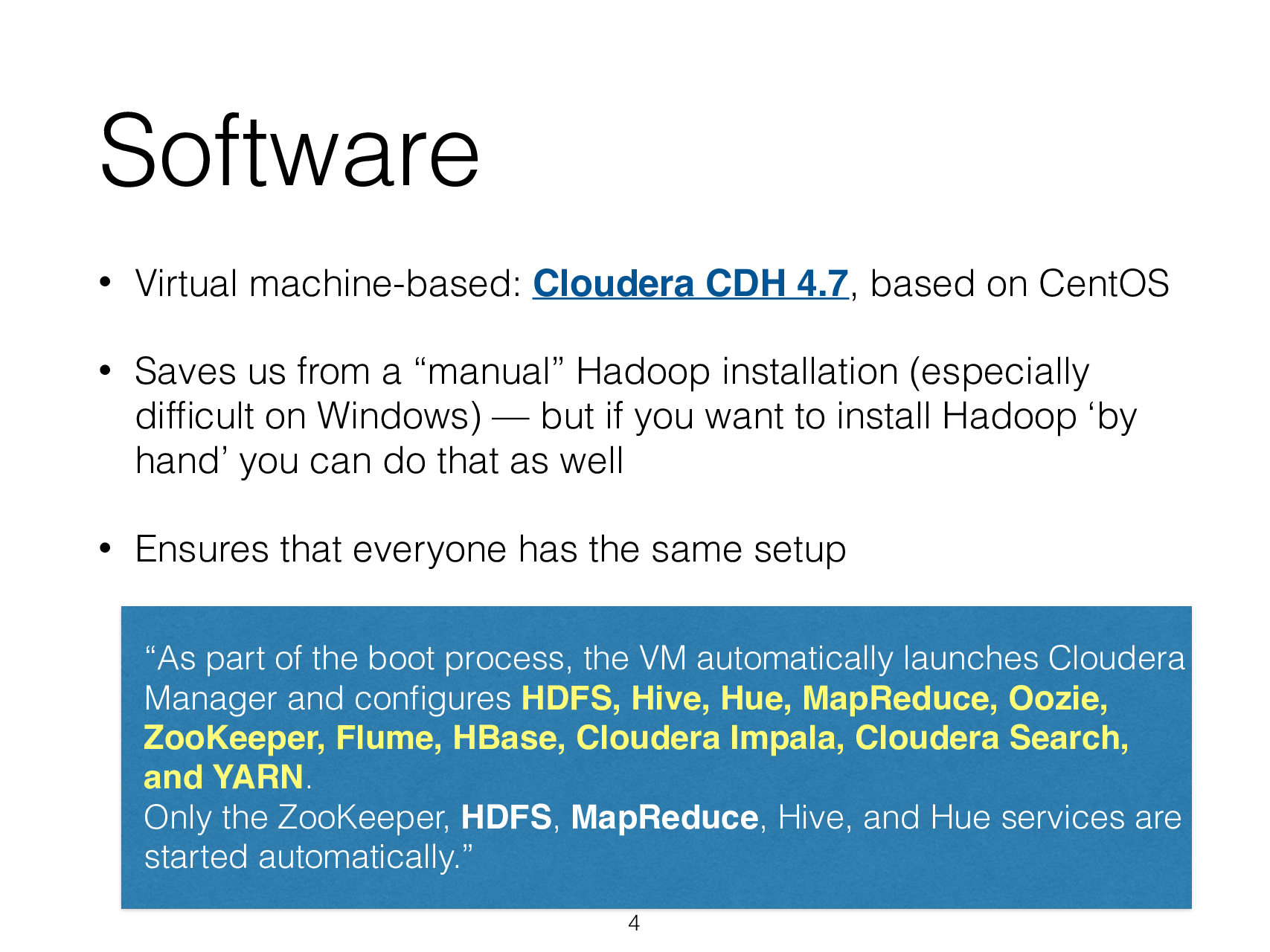 Big Data Processing 2014/15 Map Reduce And Hadoop - Page 5