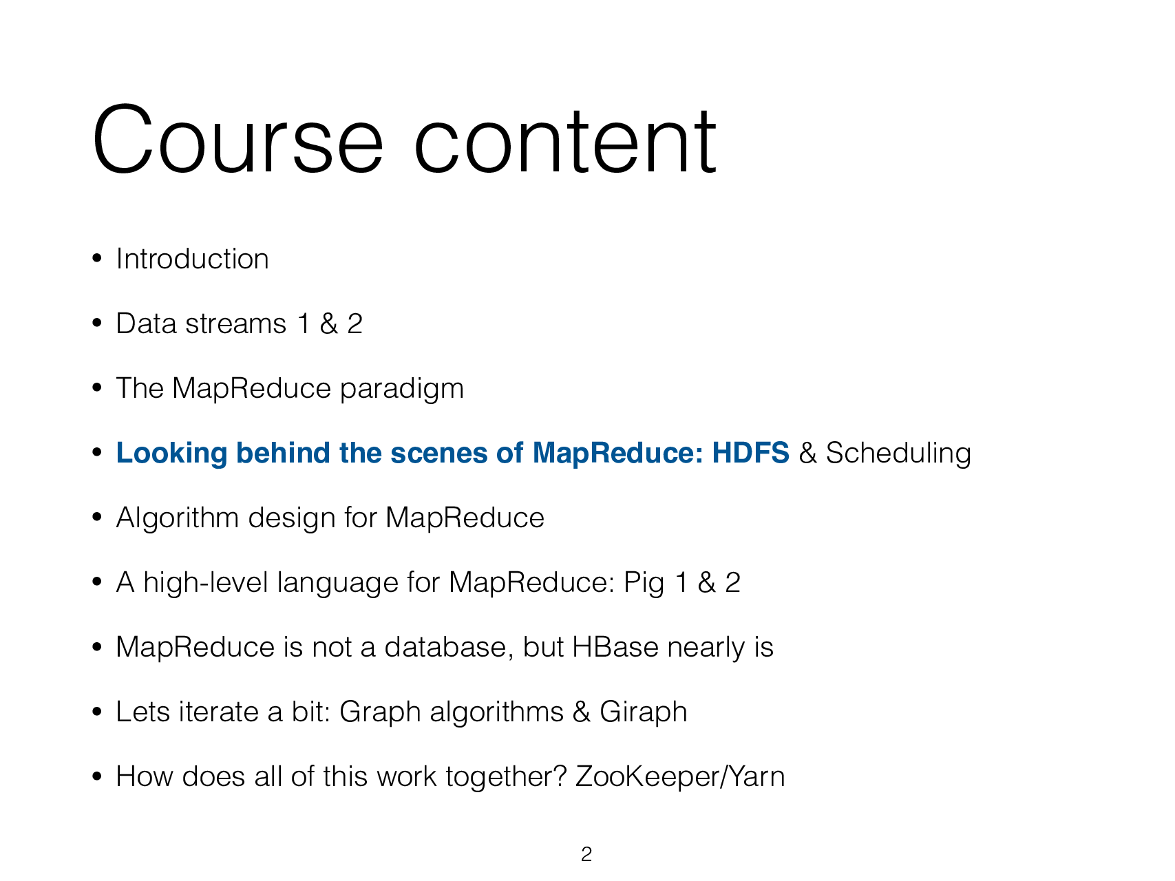 Big Data Processing 2014/15 GFS And HDFS - Page 3