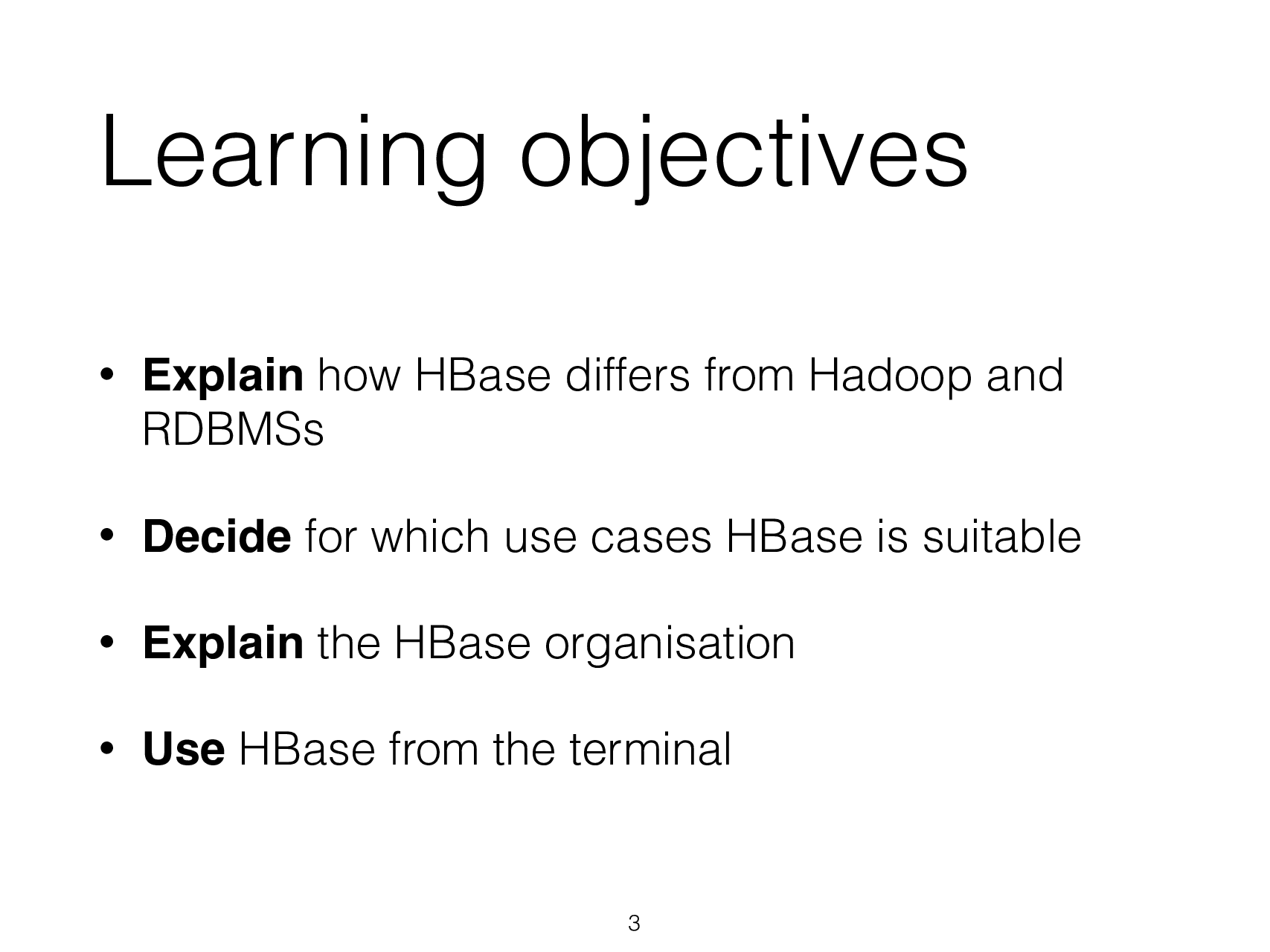 Big Data processing 2014/15 H Base - Page 4