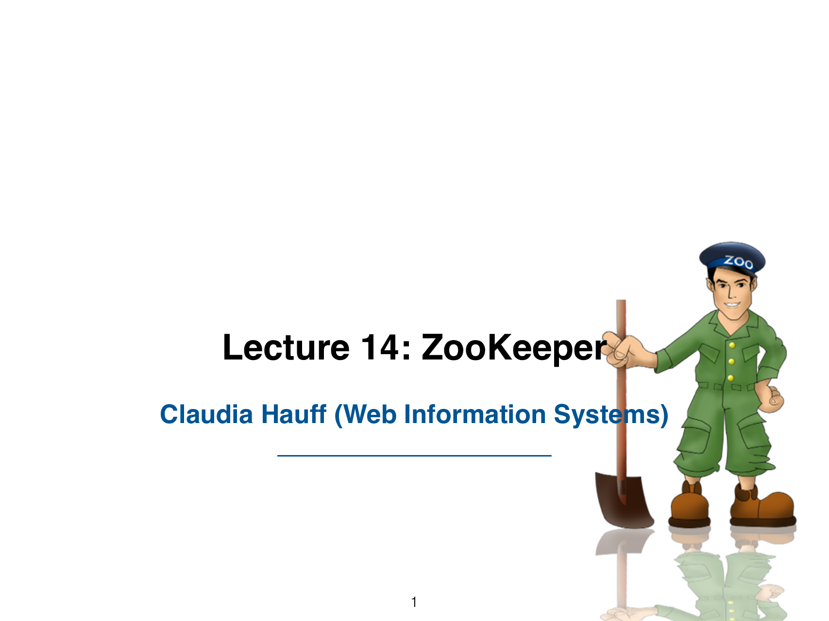 Big Data Processing 2014/15 Zookeeper - Page 2