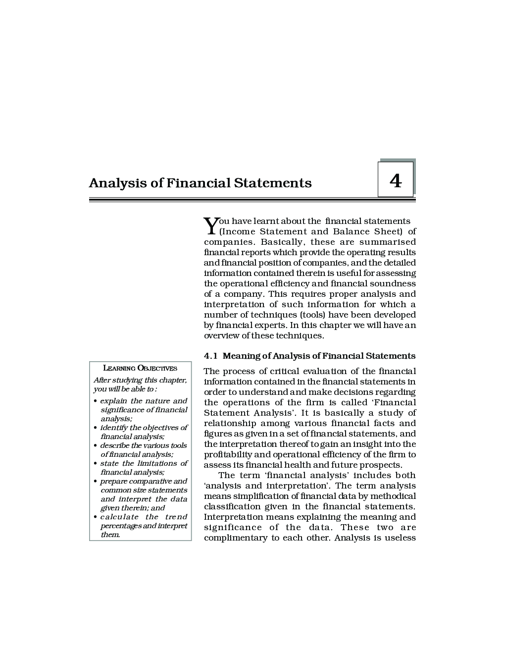 CBSE Analysis Of Financial Statements (Accountany) Study Material For Class 12 - Page 2